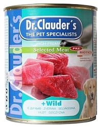 Dr. Clauder's Selected Meat с дичью (0.8 кг) 6 шт.