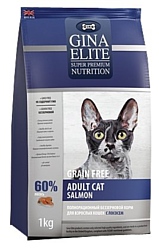 Gina Elite Cat Grain Free Salmon (1 кг)