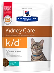 Hill's (0.4 кг) Prescription Diet K/D Feline Kidney Care Tuna