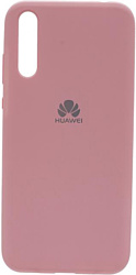 EXPERTS Original Tpu для Huawei Y8p с LOGO (розовый)
