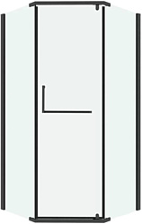 Душевой уголок Grossman Pragma 90x90x195 302.K33.03.9090.42.00 (графит сатин/прозрачное стекло)