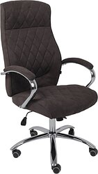 Кресло AksHome Star (ткань/темно-коричневый)