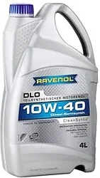 Моторное масло Ravenol DLO 10W-40 4л Моторное масло Ravenol DLO 10W-40 4л