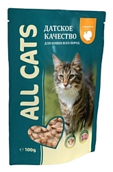 ALL CATS Пауч с индейкой (0.085 кг) 1 шт.