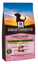 Hill's (2 кг) Ideal Balance Canine Adult Small Breed with Fresh Chicken & Brown Rice dry