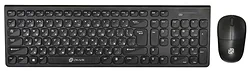 Набор клавиатуры и мыши Oklick 220M black USB