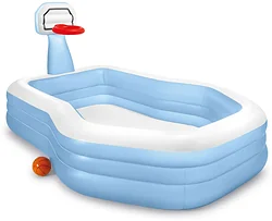 Надувной бассейн Intex Shootin Hoops 57183 (257х188х130) Надувной бассейн Intex Shootin Hoops 57183 (257х188х130)