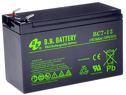 Аккумулятор для ибп B.B. Battery BC7.2-12 Аккумулятор для ибп B.B. Battery BC7.2-12