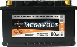 Senfineco Megavolt 12V +R (80Ah)