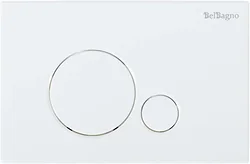 Панель смыва BelBagno Sfera BB014-SR-BIANCO Панель смыва BelBagno Sfera BB014-SR-BIANCO