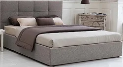 Кровать Askona Erica New 160x200 (с подъемным механизмом, серый)
