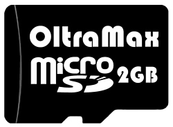 Oltramax microSD 2GB [OM002GCSD-W/A-AD]