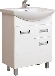 Тумба под умывальник Onika Балтика 60.12 (белый) (106041)
