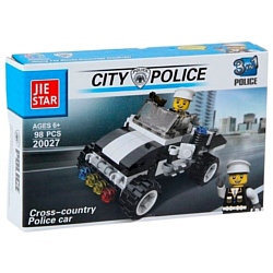 Jie Star Police 20027 Патрульный автомобиль