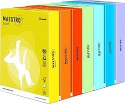 Maestro Color A4 80 г/м.кв 500 л (канареечно-желтый)