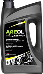 Areol Eco Energy DX1 0W-20 4л