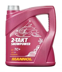 Моторное масло Mannol 2-Takt Snowpower 4л Моторное масло Mannol 2-Takt Snowpower 4л