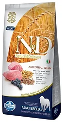 Farmina (12 кг) N&D Low-Grain Canine Lamb & Blueberry Adult Maxi