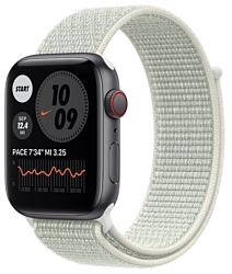 Apple Watch SE GPS + Cellular 44mm Aluminum Case with Nike Sport Loop