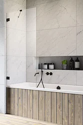 Шторка на ванну Radaway Essenza Pro Black PNJ II 80