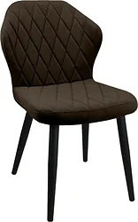 Гальваник Бергамо (эмаль черный муар/Catania Brown)