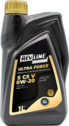 Моторное масло Revline Ultra Force S C5 V 0W-20 1л