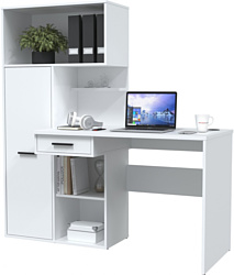 Стол для работы Интерлиния Skill-06 (белый/белый)