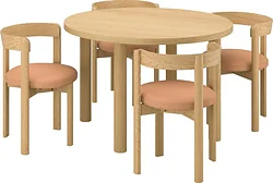 Обеденная группа Ikea Stockholm 2025 s69580006