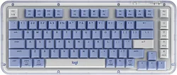 Logitech Alto Keys K75M 920-013301 white/blue, с гравировкой