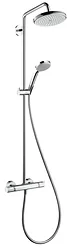 Душевая система Hansgrohe Croma 220 Showerpipe 27185000