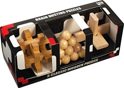 Professor Puzzle Зарядка для мозга (3 х Wood Set)