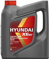 Моторное масло Hyundai Xteer Gasoline Ultra Protection 5W-40 4л