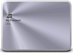 Western Digital My Passport Ultra Metal Silver 4TB (WDBEZW0040BSL)