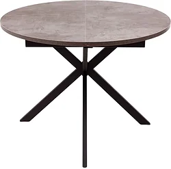 Кухонный стол Leset Капри (камень темный/черный)