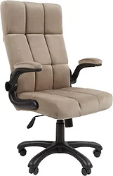 Кресло CHAIRMAN Home 444 (велюр, Т-10 бежевый) Кресло CHAIRMAN Home 444 (велюр, Т-10 бежевый)