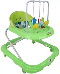 Ходунки Alis Buggy C 6 с силиконовыми колесами зеленый