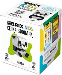 Конструктор QBRIX Kids Зоопарк. Панда 30044