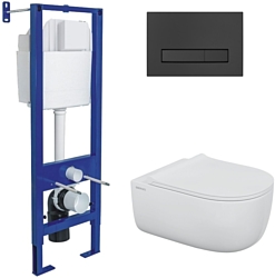 Унитаз Berges Wasserhaus Ego 043357 (с сиденьем)