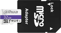Карта памяти Dahua DHI-TF-C100A-32GB (с адаптером)