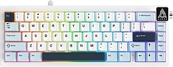 Клавиатура Ajazz AK650 Wired blue/white, Ajazz Sea Salt
