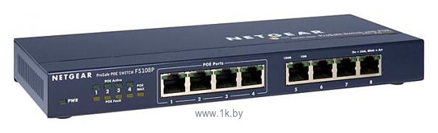 Фотографии NETGEAR FS108P