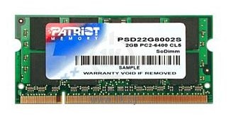 Фотографии Patriot Memory PSD22G8002S