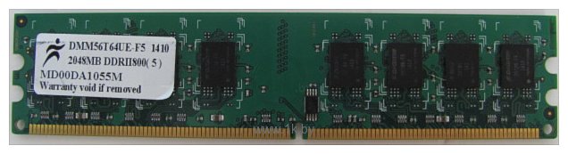 Фотографии Digma DDR2 800 DIMM 2Gb