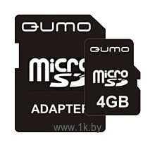 Фотографии Qumo microSDHC class 6 4GB + SD adapter