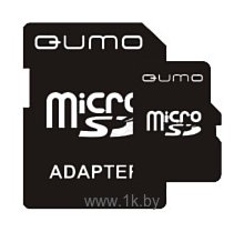 Фотографии Qumo microSDHC class 4 8GB + SD adapter