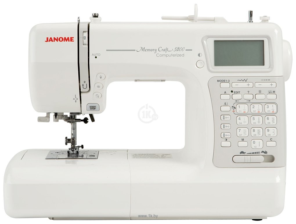 Швейная машина Janome Memory Craft 5200 купить в Минске с доставкой по  Беларуси