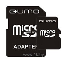 Фотографии Qumo microSDHC class 6 8GB + SD adapter