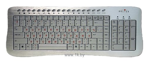 Фотографии Oklick 380 M Office Keyboard Silver USB