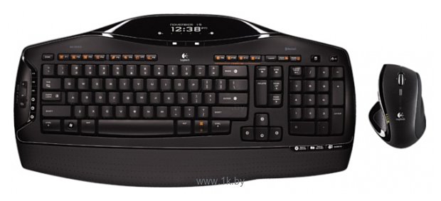 Фотографии Logitech Cordless Desktop MX 5500 Revolution black USB