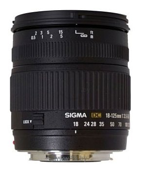 Фотографии Sigma AF 18-125mm f/3.5-5.6 DC Canon EF-S